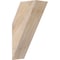 Ekena Millwork 5 1/2"W x 10"D x 18"H Traditional Smooth Knee Brace, Douglas Fir BRC06X10X18TRA00SDF - alternate 1